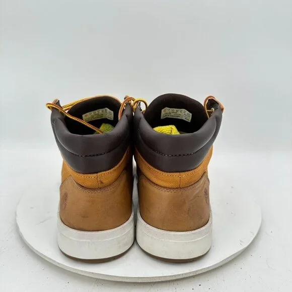 Timberland Men Size 11 A6750 Brown Leather Canvas Trekker Hiking Ankle Boot - Picture 5 of 11